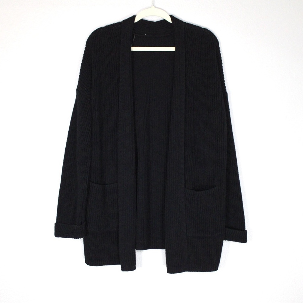 Chunky Thick Knit Sweater Black - Picture 8 of 8
